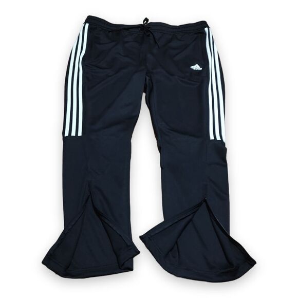adidas Aeroready Sereno Tapered Jogging Pants with Zipper Split Leg US 2X - Picture 8 of 16